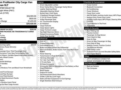 Used 2021 RAM ProMaster City Tradesman SLT w/ Window Group 04 image 6