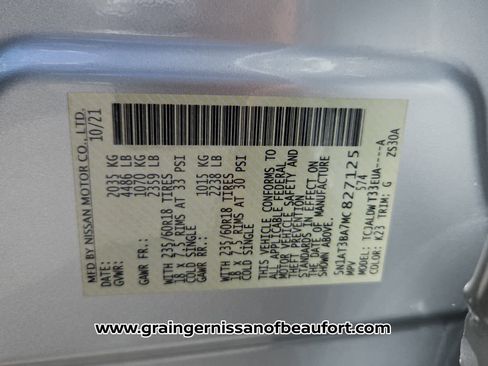 Used 2021 Nissan Rogue SV FWD image 7