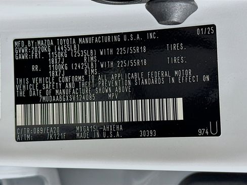 Used 2025 Toyota Corolla Cross XLE w/ Convenience Package AWD/4WD image 12