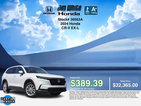 Certified 2024 Honda CR-V EX-L image 3