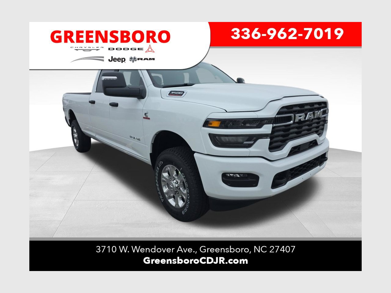 New 2027 RAM 3500 Big Horn AWD/4WD 360° Tour