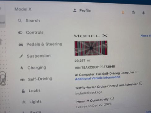 Used 2023 Tesla Model X Plaid AWD/4WD image 27