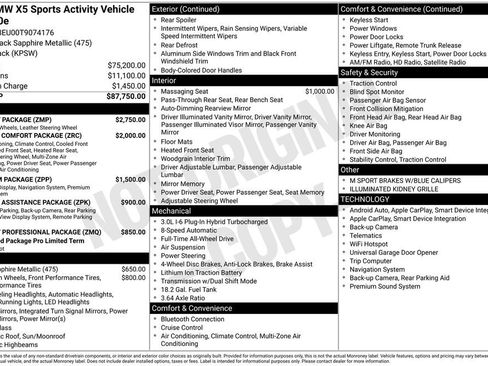 Used 2026 BMW X5 xDrive50e w/ M Sport Package image 43