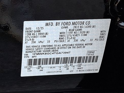 Used 2026 Ford Explorer ST w/ Sun And Sound Package AWD/4WD image 28