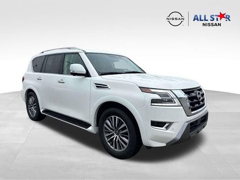 Used 2024 Nissan Armada SL w/ Captain's Chairs Package image 1