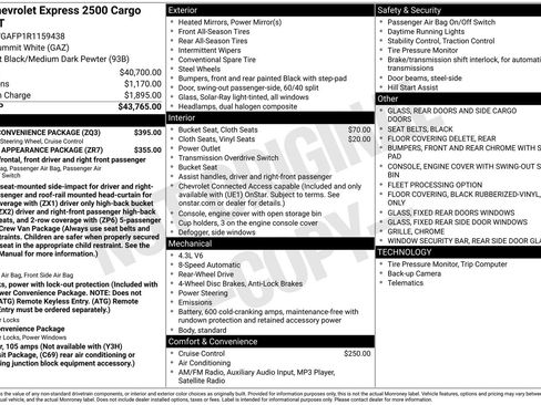 Used 2024 Chevrolet Express 2500 w/ Driver Convenience Package image 8