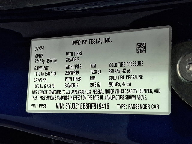 Used 2024 Tesla Model 3 Long Range AWD/4WD image 28