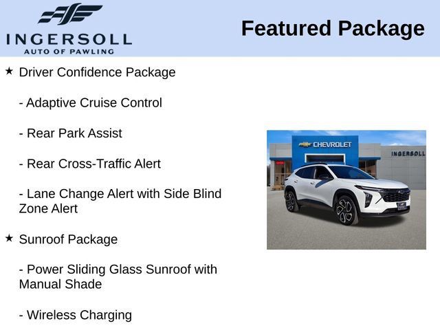 Used 2025 Chevrolet Trax RS w/ Sunroof Package FWD image 15