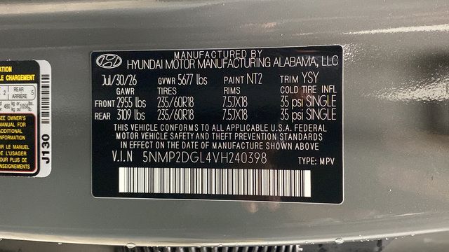 New 2027 Hyundai Santa Fe SEL AWD/4WD image 28