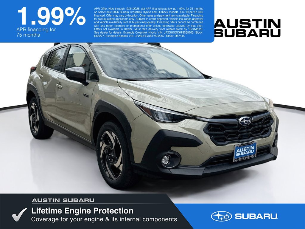 New 2026 Subaru Crosstrek 2.5i Limited w/ Crosstrek Mirror Package AWD/4WD image 1
