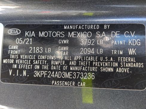 Used 2021 Kia Forte Sedan FWD image 33