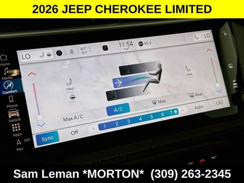 New 2026 Jeep Cherokee Limited AWD/4WD image 21