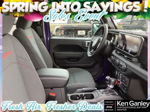 New 2026 Jeep Gladiator Rubicon w/ Steel Power Dome Hood Package image 17