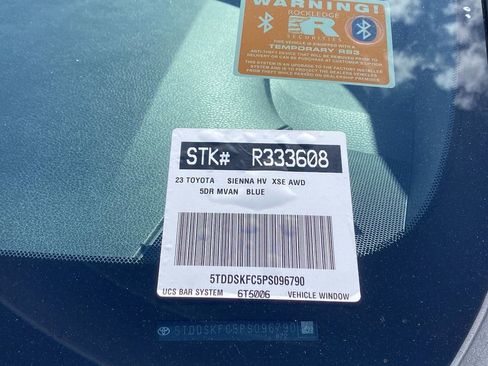 Certified 2023 Toyota Sienna XSE w/ XSE Plus Package AWD/4WD image 38