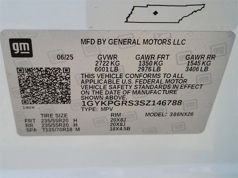 Used 2025 Cadillac XT6 Sport w/ Technology Package image 34