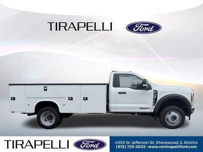 Used 2024 Ford F550 4x4 Regular Cab Super Duty w/ Snow Plow Prep Package