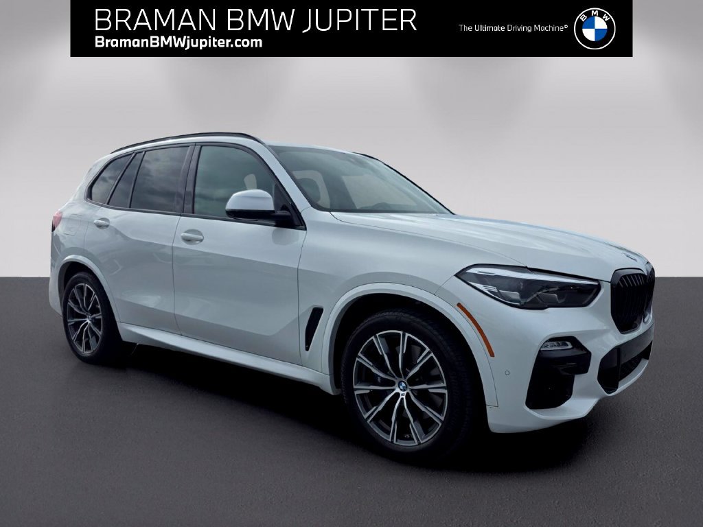 Certified 2021 BMW X5 xDrive40i w/ M Sport Package AWD/4WD image 1