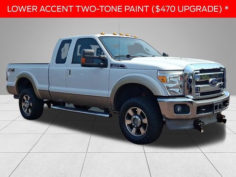 Used 2012 Ford F350 Lariat w/ Lariat Interior Pkg AWD/4WD image 3