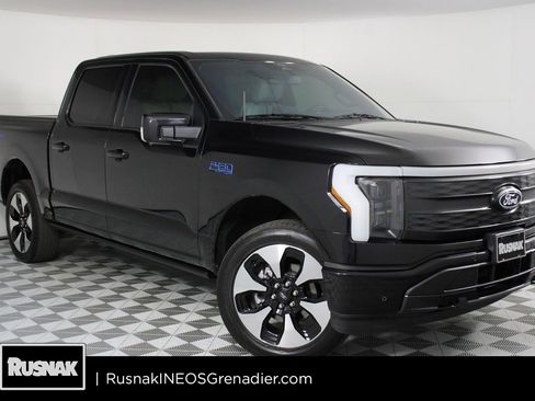 Used 2024 Ford F150 Lightning Platinum AWD/4WD image 1