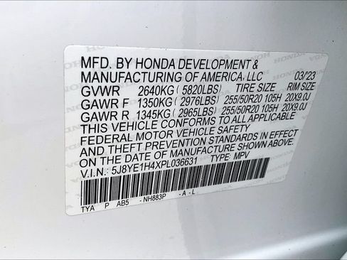 Used 2023 Acura MDX SH-AWD w/ Technology Package image 43