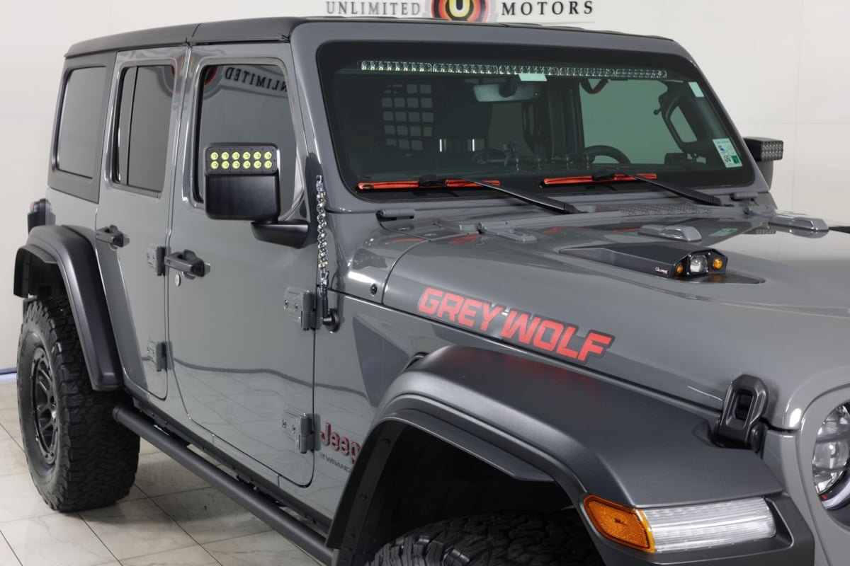 Used 2023 Jeep Wrangler Unlimited Rubicon w/ Xtreme 35 Tire Package AWD/4WD image 38