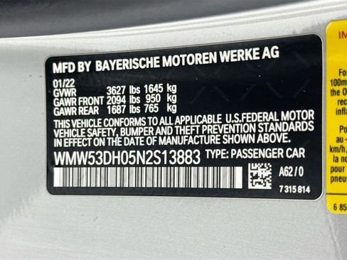 Certified 2022 MINI Cooper S FWD image 36