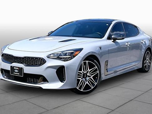 Used 2022 Kia Stinger GT1 w/ Red Interior Color Package RWD image 37