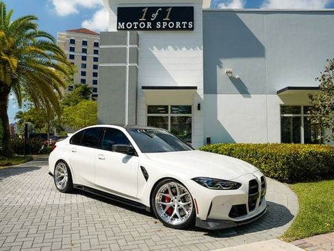 Used 2024 BMW M3 Competition w/ M Carbon Exterior Package image 1