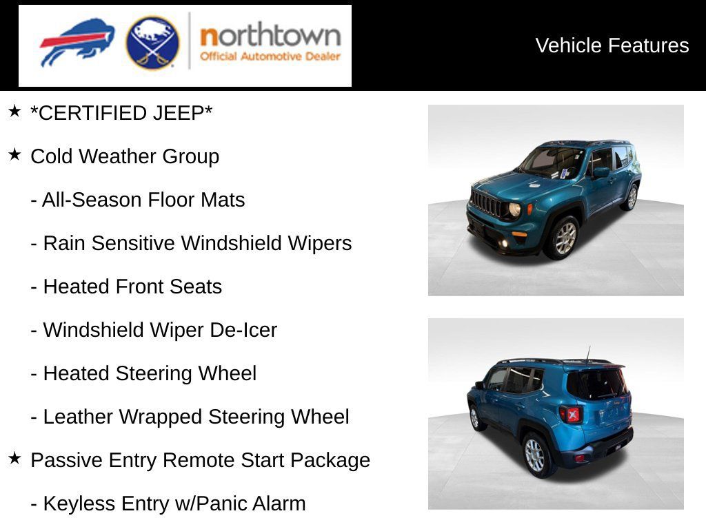 Used 2020 Jeep Renegade Latitude w/ Cold Weather Group AWD/4WD image 4