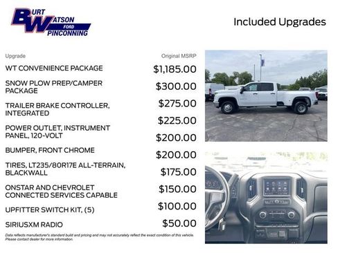 Used 2022 Chevrolet Silverado 3500 W/T w/ WT Convenience Package AWD/4WD image 3