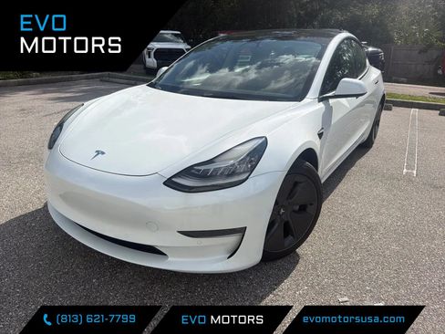 Used 2022 Tesla Model 3 Long Range AWD/4WD image 1