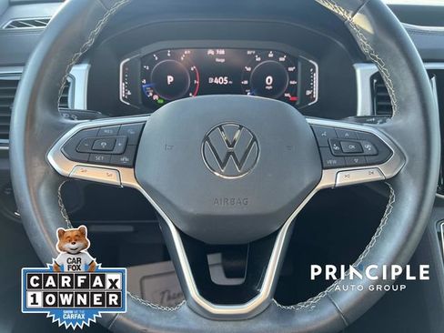 Certified 2023 Volkswagen Atlas Cross Sport SE w/ Black Wheel Package FWD image 19