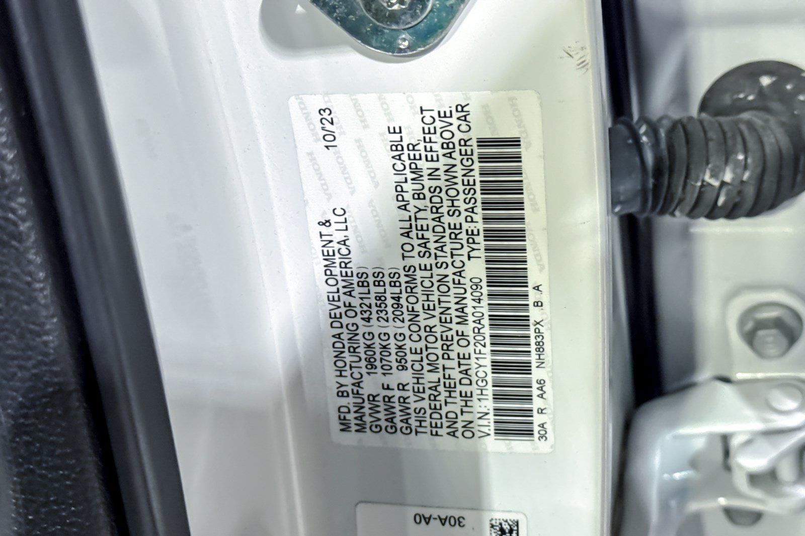 Used 2024 Honda Accord LX image 24