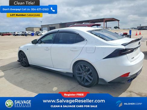 Used 2017 Lexus IS 200t F Sport w/ F Sport Package RWD image 3