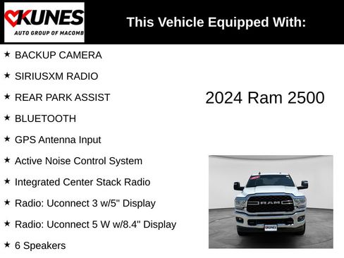Used 2024 RAM 2500 Big Horn w/ Off Road Package AWD/4WD image 3