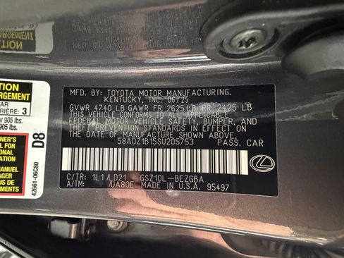 Used 2025 Lexus ES 350 w/ Premium Package FWD image 50
