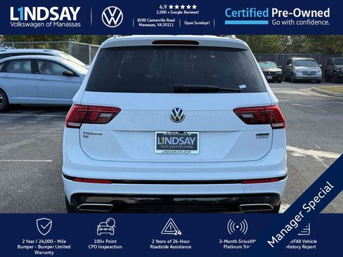 Certified 2021 Volkswagen Tiguan SE R-Line w/ 3rd Row Seat Package image 4