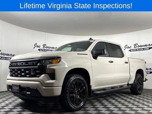 New 2026 Chevrolet Silverado 1500 Custom w/ Turbomax Blackout Package AWD/4WD image 3