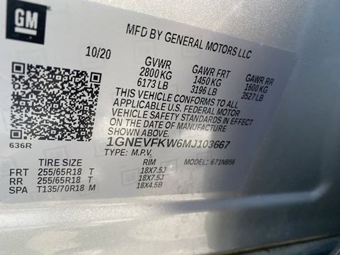 Used 2021 Chevrolet Traverse LS image 7