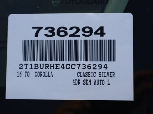 Used 2016 Toyota Corolla L FWD image 7