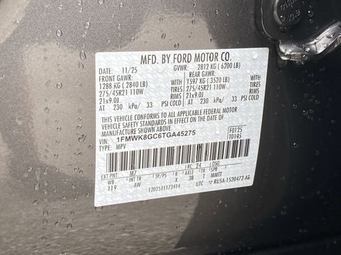 New 2026 Ford Explorer ST w/ Sun And Sound Package AWD/4WD image 35
