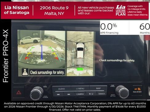 New 2026 Nissan Frontier PRO-4X w/ Pro Premium Package image 24