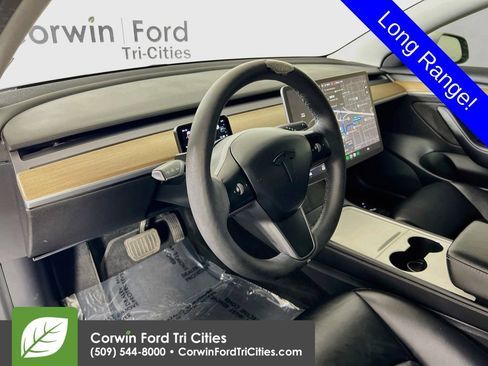 Used 2021 Tesla Model 3 Long Range AWD/4WD image 2