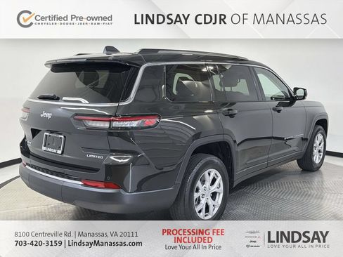 Certified 2022 Jeep Grand Cherokee L Limited AWD/4WD image 9