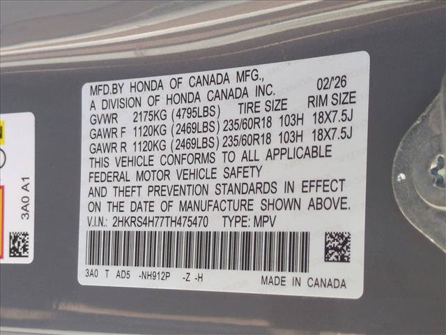 Certified 2026 Honda CR-V EX-L image 25