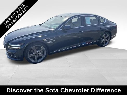 Used 2021 Genesis G80 3.5T AWD/4WD image 1