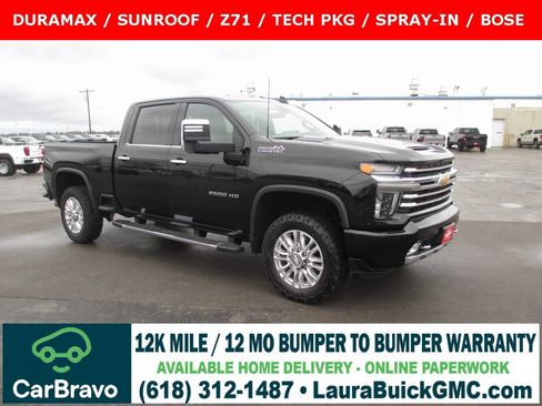 Used 2020 Chevrolet Silverado 2500 High Country w/ Technology Package image 1