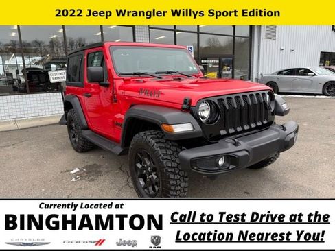 Used 2022 Jeep Wrangler Sport image 2