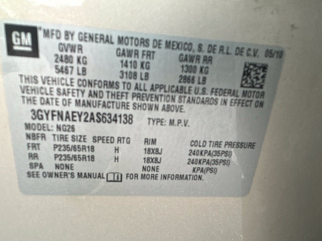 Used 2010 Cadillac SRX Luxury FWD image 11