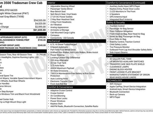 New 2026 RAM 3500 Tradesman w/ Chrome Appearance Group image 4